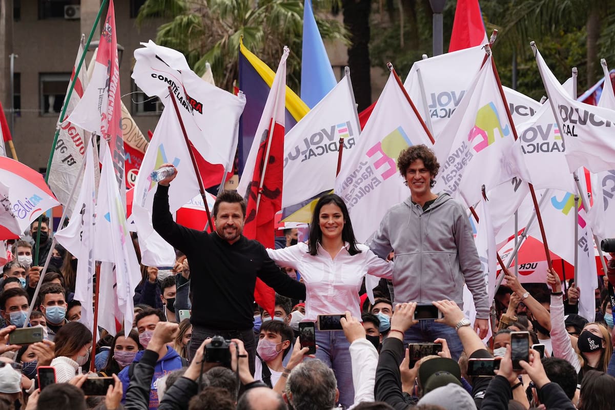 Martín Tetaz cerró la campaña a una semana de las PASO en un acto que compartió con Martín Lousteau y la presidenta de la UCR porteña Mariela Coletta