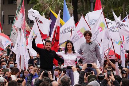 Martín Tetaz cerró la campaña a una semana de las PASO en un acto que compartió con Martín Lousteau y la presidenta de la UCR porteña Mariela Coletta