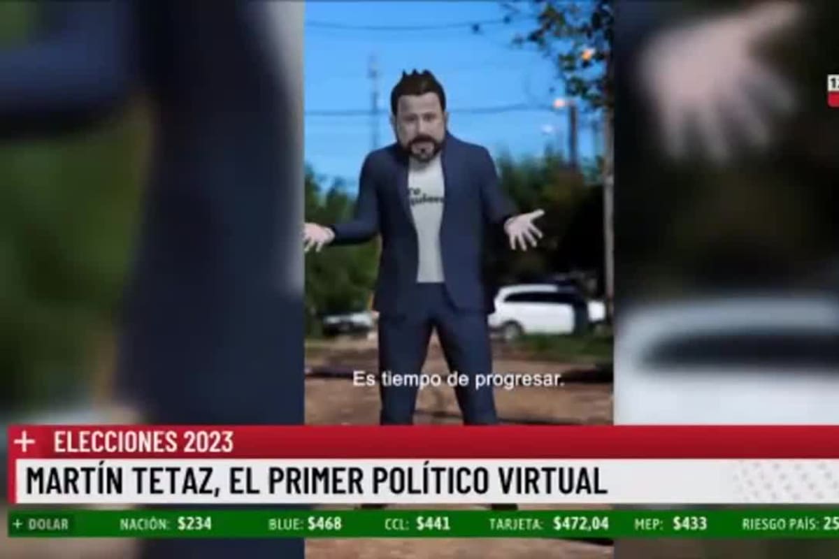 Martín Tetaz, el primer político virtual