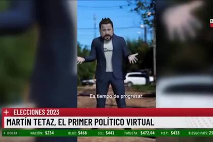 Martín Tetaz, el primer político virtual
