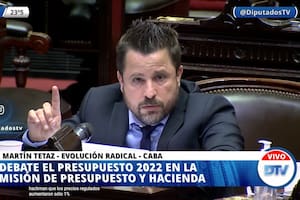 Martín Tetaz es uno de los 49 integrantes de la Comisión de Presupuesto y Hacienda de la Cámara de Diputados