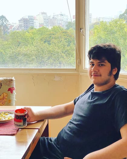 Martín vive con Cecilia Roth (Foto: Instagram/@martinpaezroth)