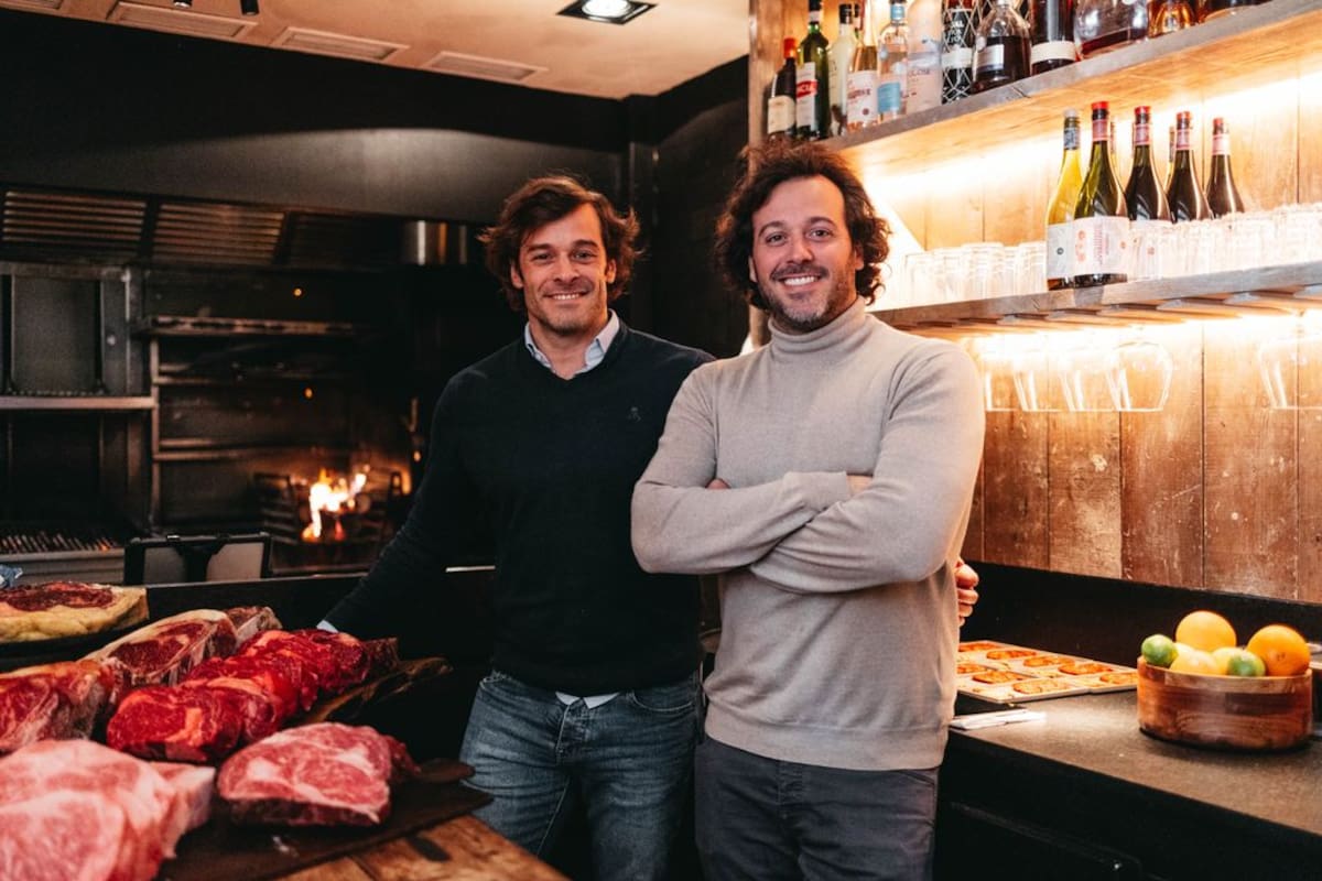 Martín y Joaquín Narvaiz Fernández, los dueños de Lana en Madrid.