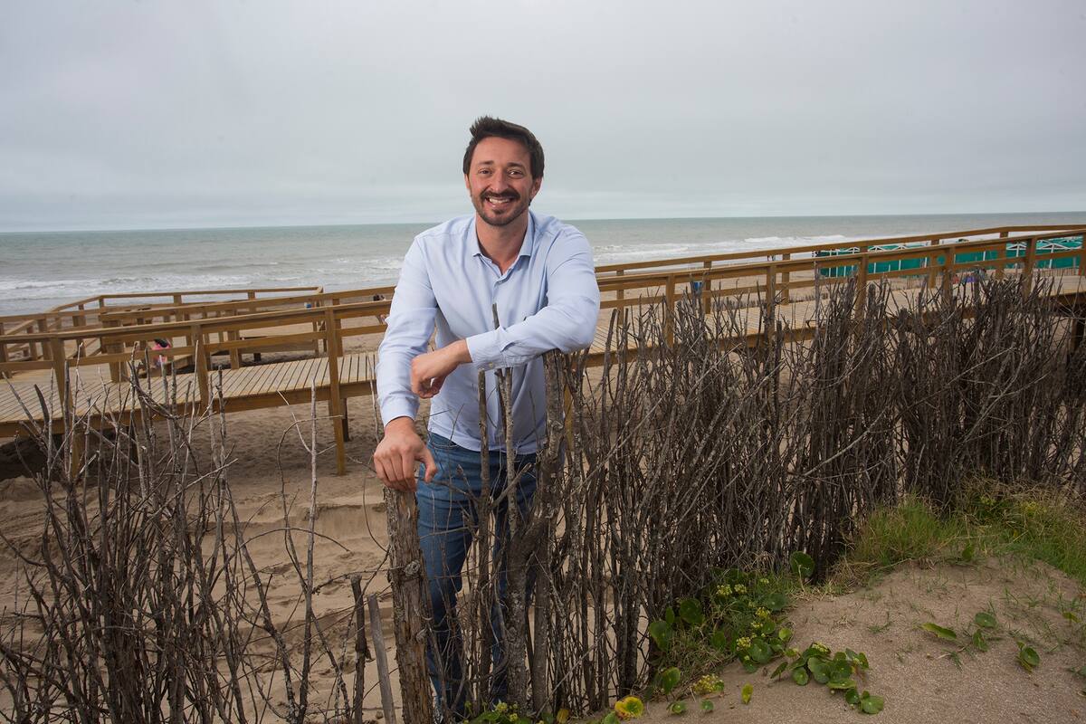 Martín Yeza, intendente de Pinamar