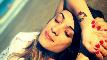 Martina Gusmán lleva a sus hijos en su piel