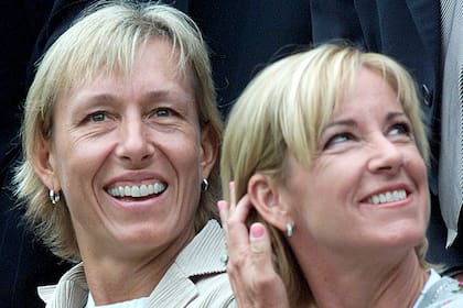 Martina Navratilova y Chris Evert, leyendas del tenis que, en su momento, se opusieron a que el deporte de las raquetas desembarque en Arabia Saudita