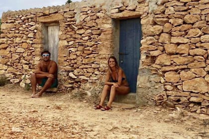 Martina se enamoró en Formentera