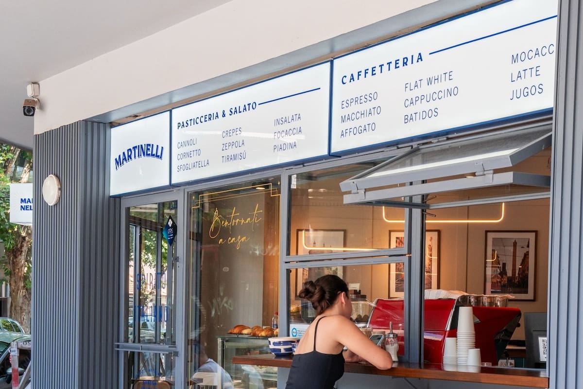 Martinelli, un local con sello italiano