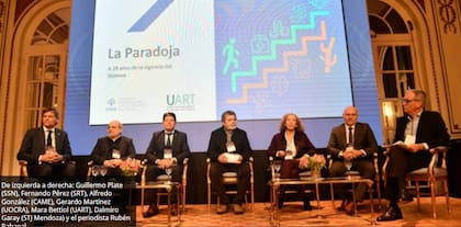 Martínez participó en el primer coloquio organizado en agosto de este año por Cides, un think thank de la industria del seguro. La "litigiosidad", el eje del encuentro