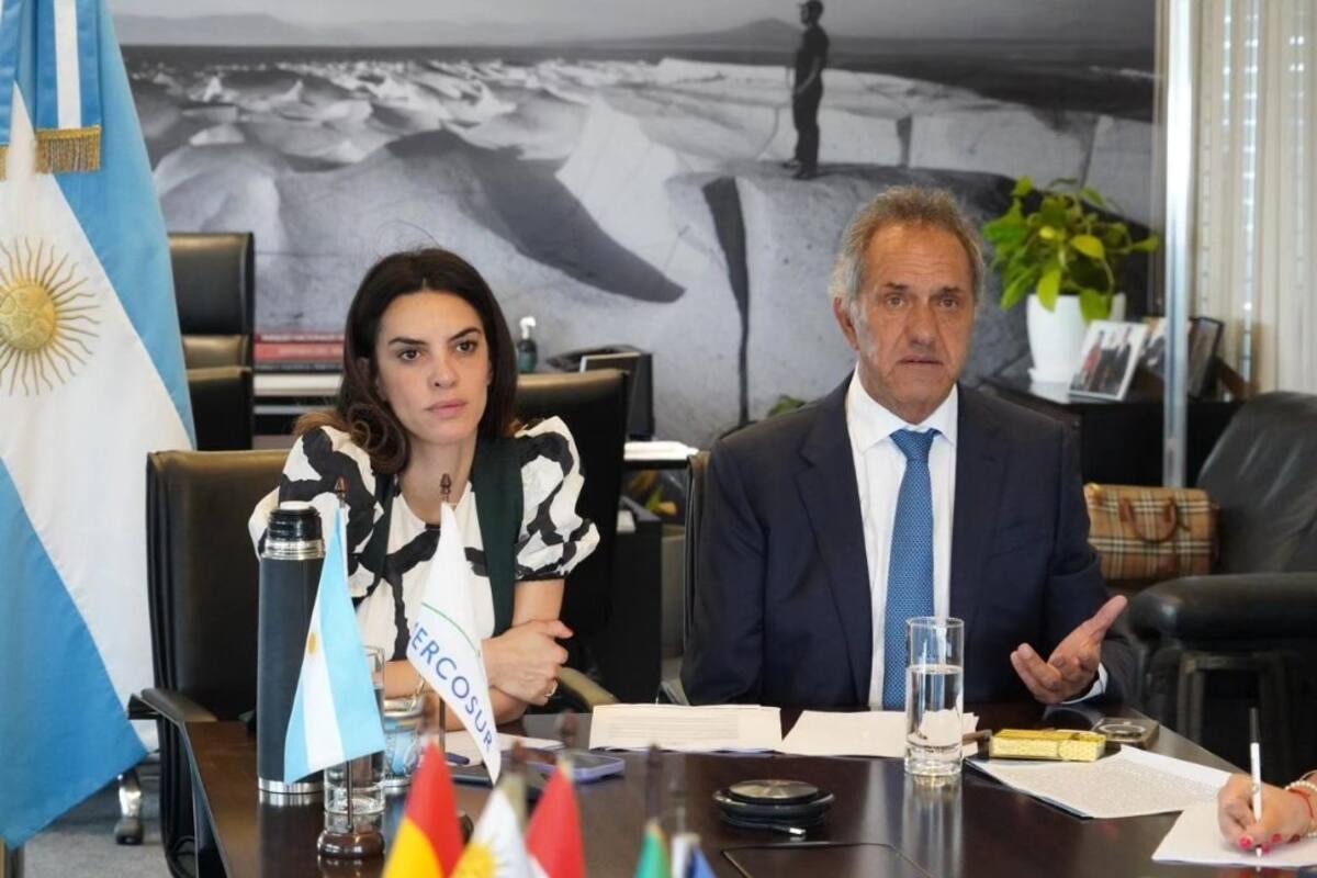 Martínez y Scioli, en noviembre, en la XXXI Reunión de Ministros de Turismo del Mercosur