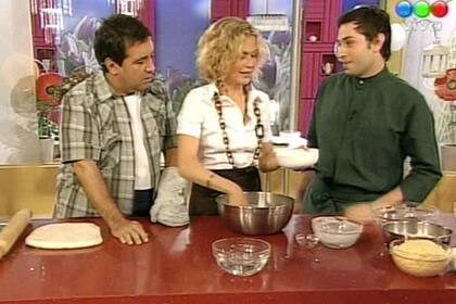 Maru Botana, ayer, en su primer programa luego de la muerte de su bebe.