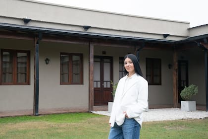 Maru Pechín, responsável pela transformação desta propriedade, deixou a carreira de professor de jardinagem para gerir o novo hotel.