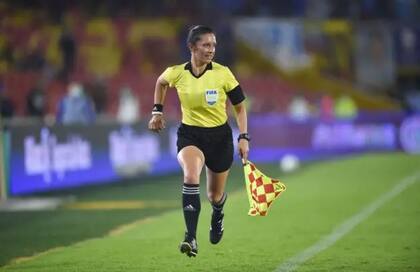 Mary Blanco fue la primera árbitra colombiana en estar en un Mundial femenino