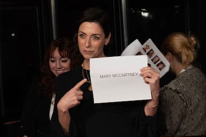 Mary McCartney, en la premiere neoyorquina de Si estas paredes cantaran
