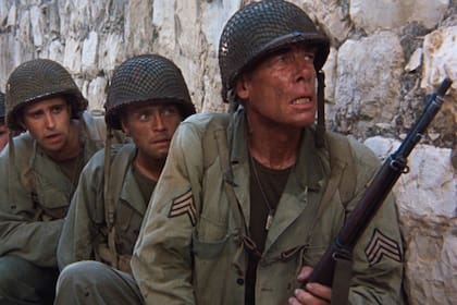 Más allá de la gloria (1980), basada en los diarios del director Samuel Fuller durante la Segunda Guerra