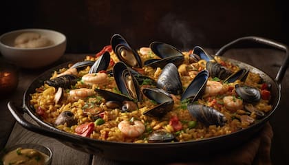 Más allá del arroz bomba, existen otras alternativas para preparar la paella (Imagen ilustrativa: Freepik)