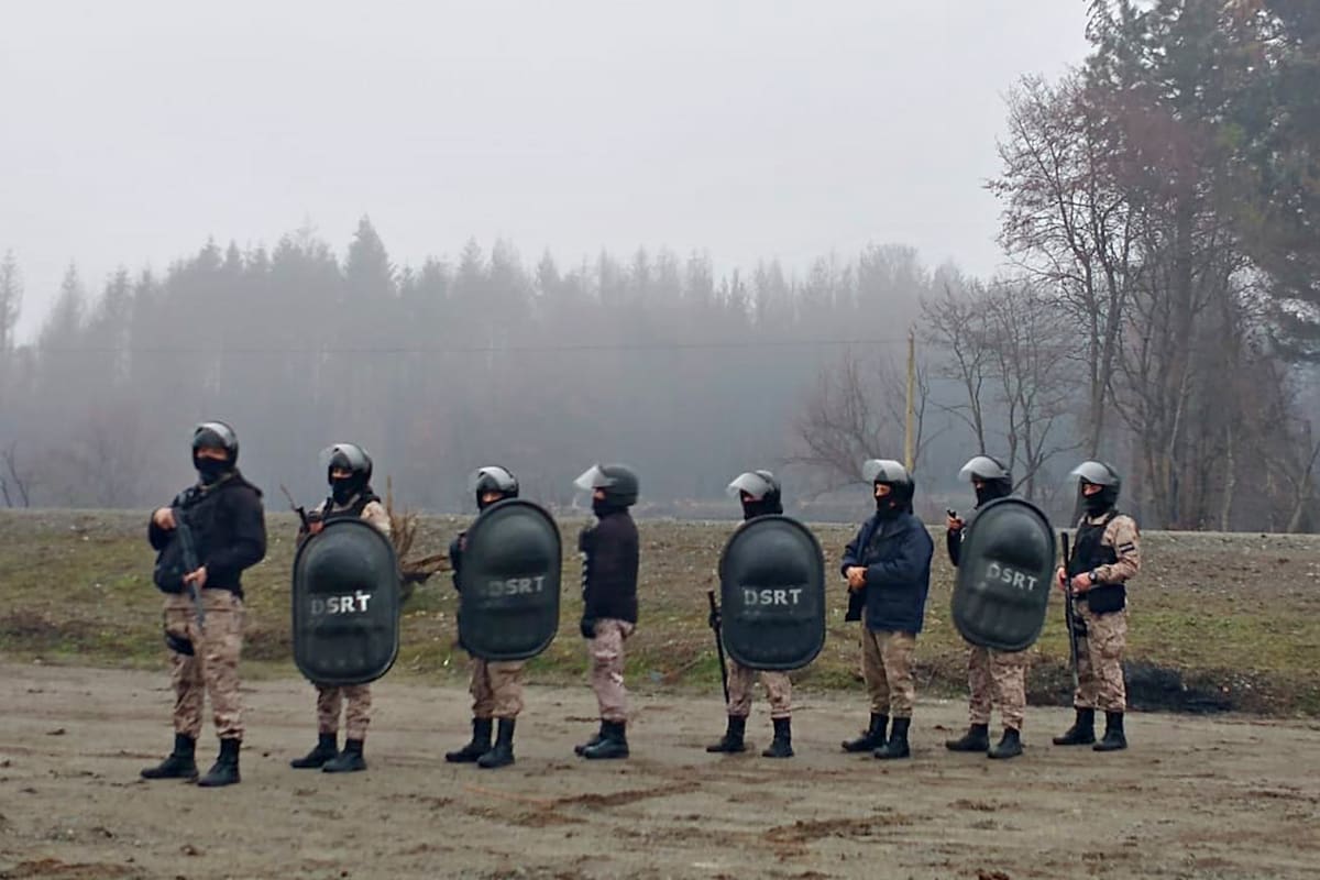 Más de 100 policías de Chubut integraron el operativo