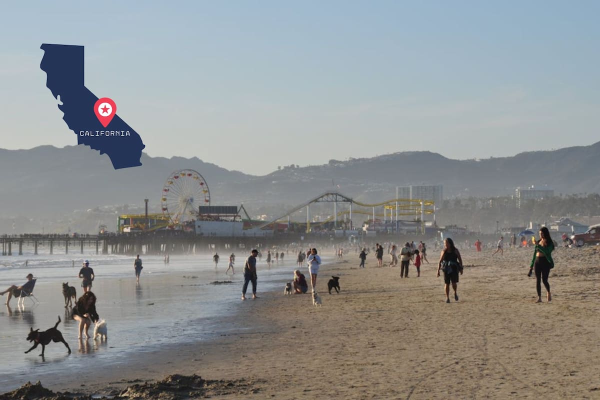 Más de 20 millas de playas en el condado de Los Ángeles podrían convertirse en el próximo parque nacional de Estados Unidos (Pexels/Tom Fournier)