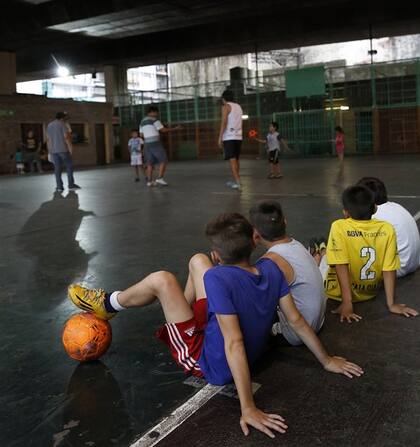 Más de 300 chicos vulnerables asisten al lugar