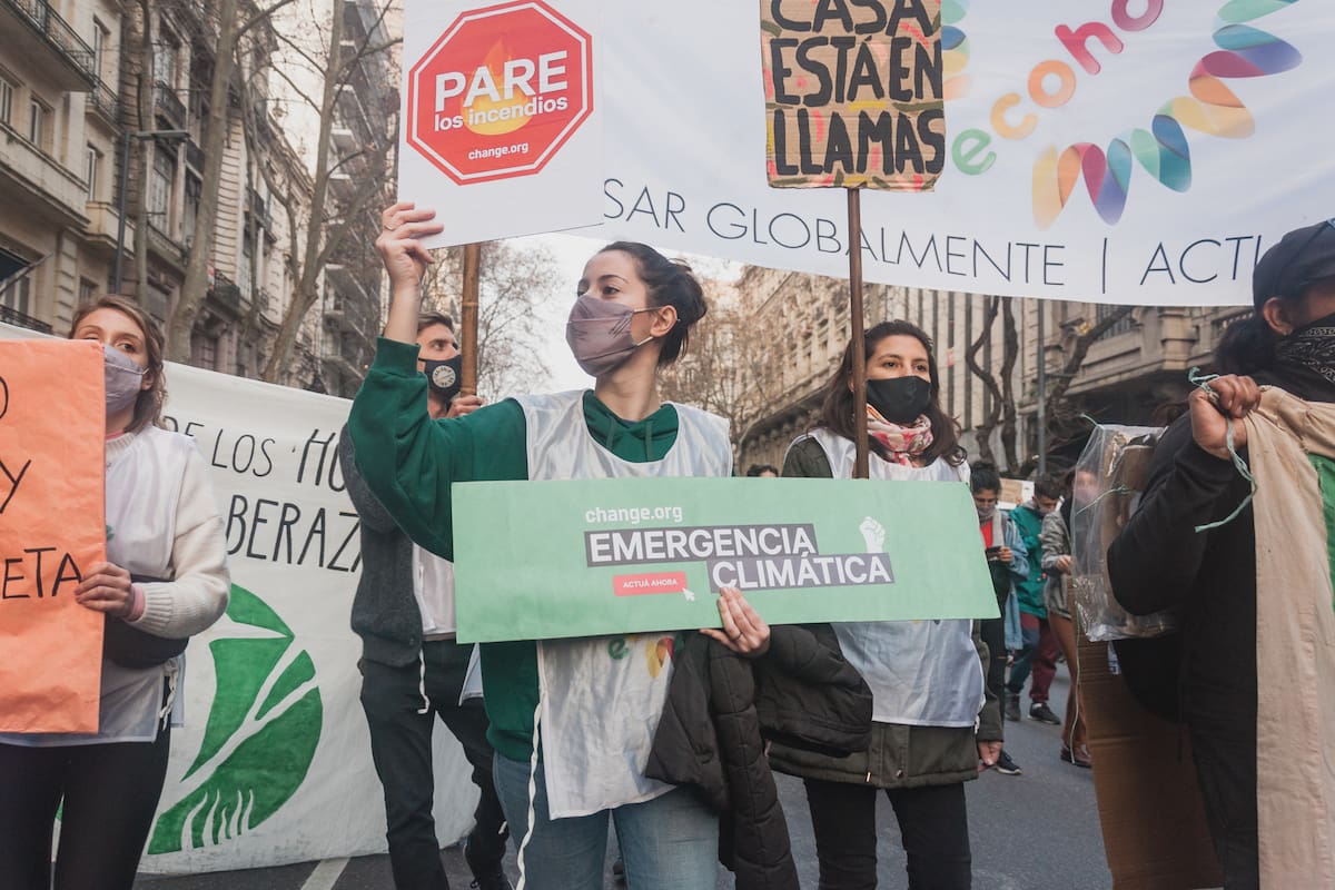 Más de 380 organizaciones ambientales marcharon al Congreso para exigir avances en la sanción de la ley de humedales