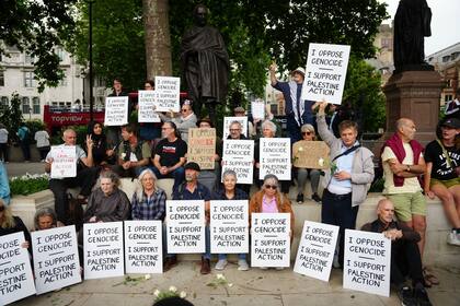 Más de 40 personas arrestadas en protesta de apoyo al grupo Palestine Action en Londres