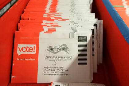 Más de 45 millones de personas ya votaron anticipadamente en Estados Unidos