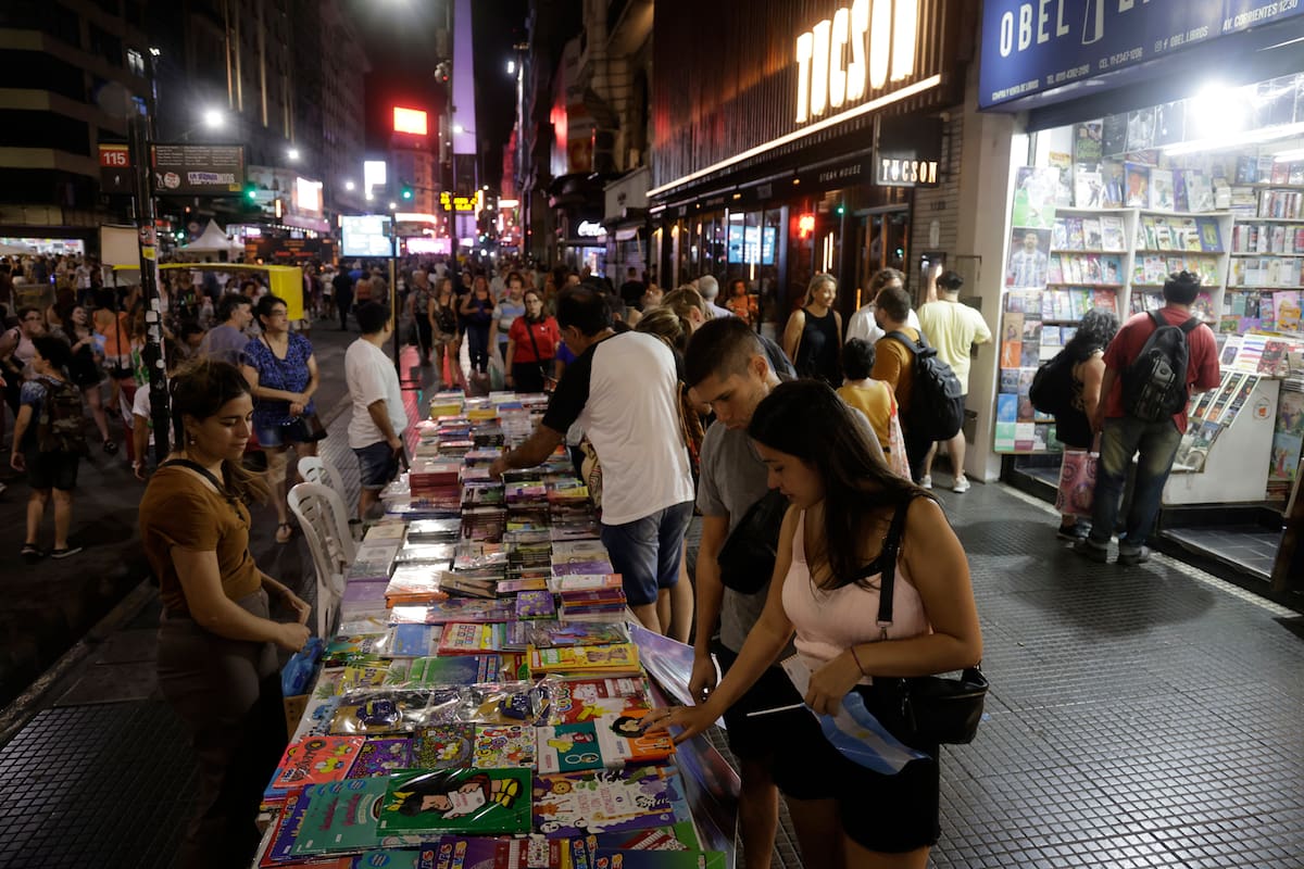 Más de 95 mil personas se sumaron este año a la propuesta de librerías en la avenida Corrientes