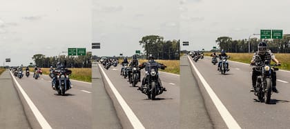 Más de setenta riders de Harley Davidson se reunieron para concientizar sobre el consumo de alcohol al manubrio