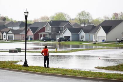 Más lluvias torrenciales e inundaciones en el sur y centro-norte de EEUU, ya saturados de agua