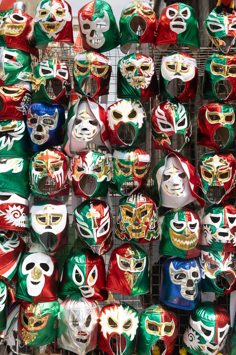 Máscaras de luchadores
