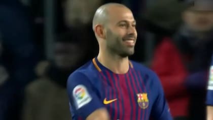 Mascherano, ante Celta, en lo que pudo ser su despedida del Camp Nou
