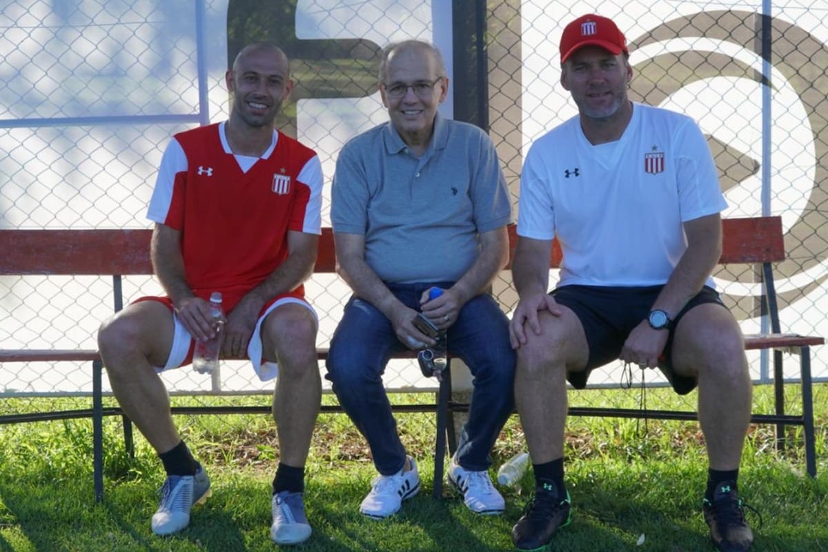 Mascherano, feliz por su reencuentro con Sabella en Estudiantes