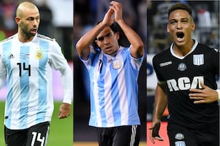 Lautaro Martínez, Mascherano y Tevez, y un 'tapado' en el arco de la selección