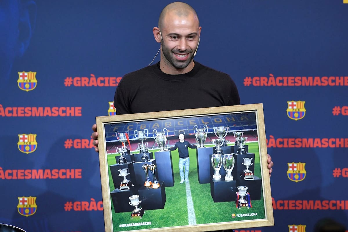 Mascherano, tras al adiós a Barcelona: "Vine a ver si podía ganar algo en Europa y pertenecer a un grupo de jugadores únicos"