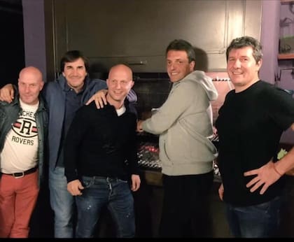 Massa con Faroni en un asado