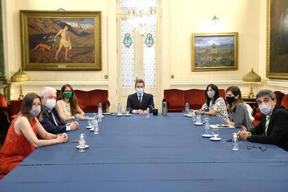 Sergio Massa almorzó con ministros de Alberto Fernández