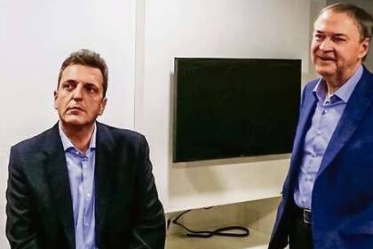 Massa, con Pichetto y Schiaretti, el jueves de la cumbre