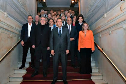Massa, Rossi y los gobernadores del PJ en Tucumán