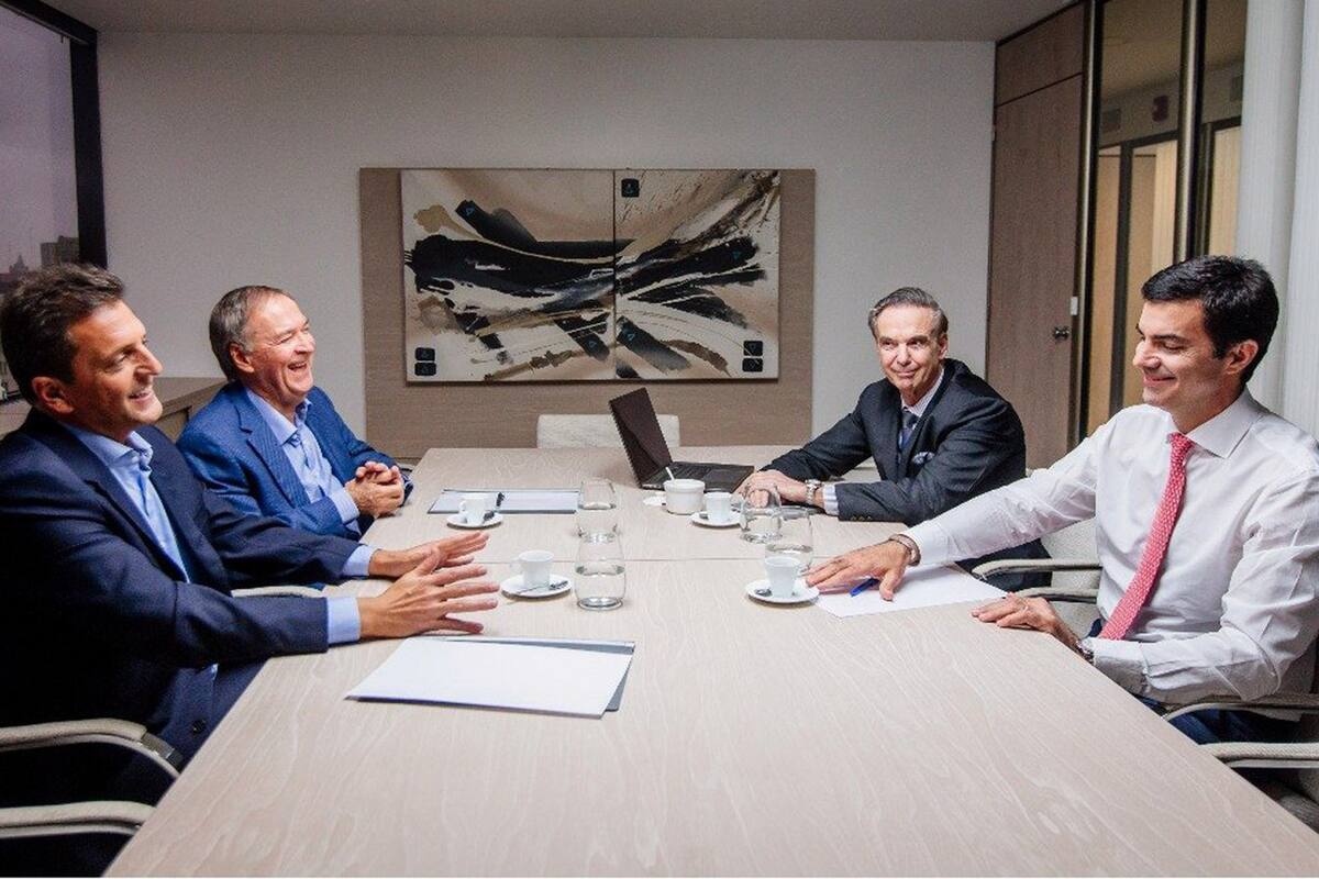 Massa, Schiaretti, Pichetto y Urtubey dieron el punto de partida para una alianza electoral; sumarían a gobernadores y definirían candidaturas con las PASO