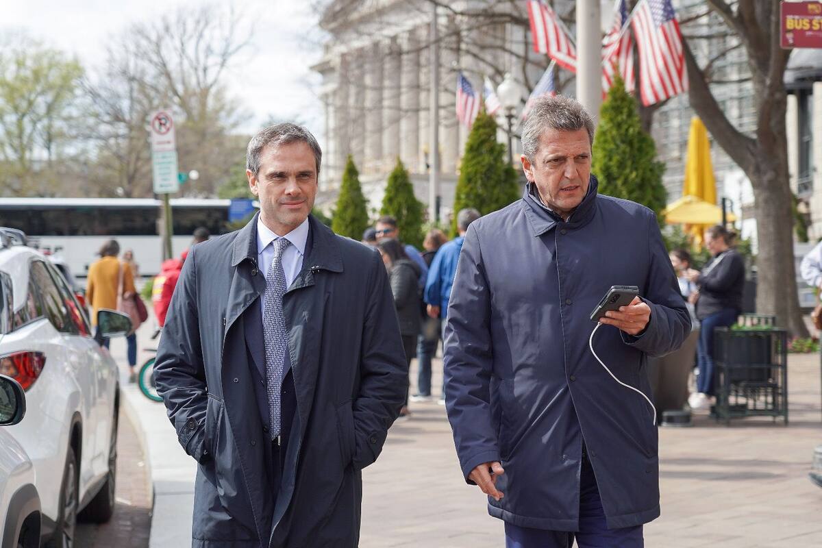 Massa viajó a Washington y pidió más financiamiento a los organismos multilaterales