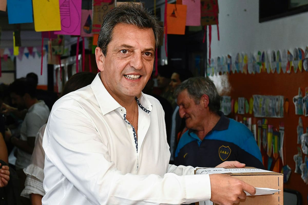 Massa votó en Tigre pasadas las 13 horas