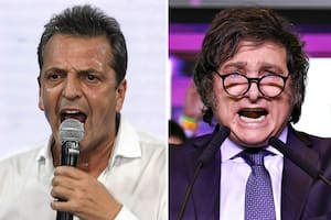Massa y Milei