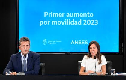 Massa y Raverta anunciaron el aumento de las jubilaciones y pensiones