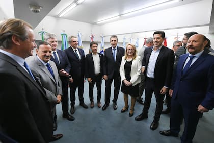 Massa y varios de los gobernadores del PJ