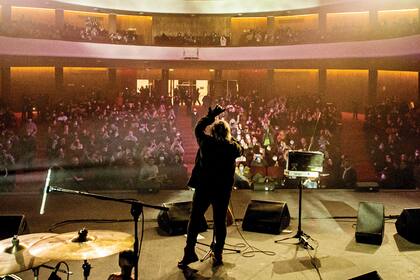 Massacre en el teatro Coliseo, a principios de julio pasado, uno de los primeros shows presenciales tras las últimas restricciones