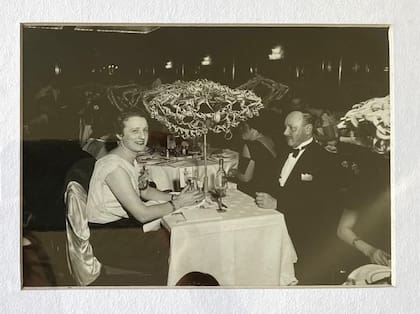 Massimiliano Bencich y esposa, Luisa Rosa Colmegna