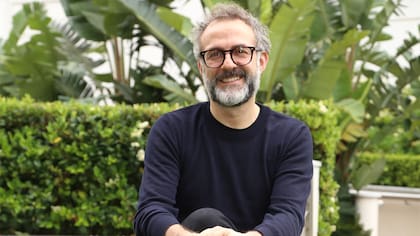 Massimo Bottura en su paso por Buenos Aires