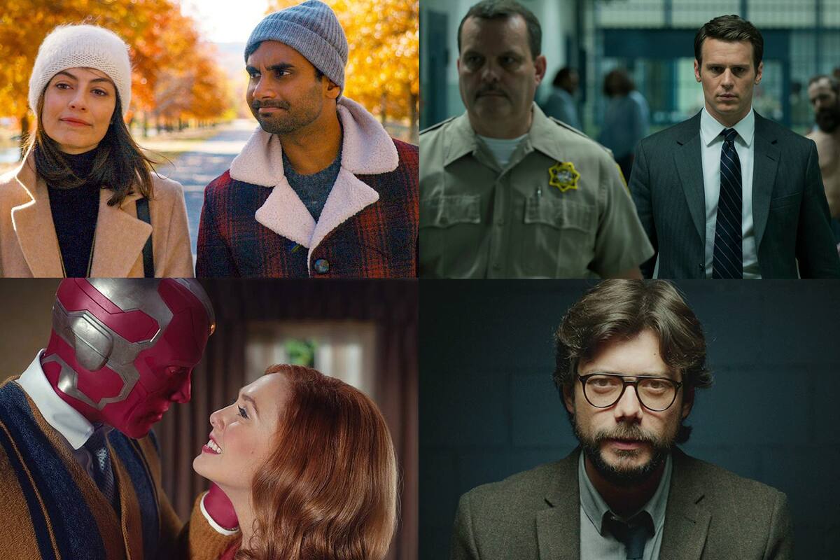 Master of None, Mindhunter, WandaVision y Alvaro Morte como El Profesor de La Casa de Papel