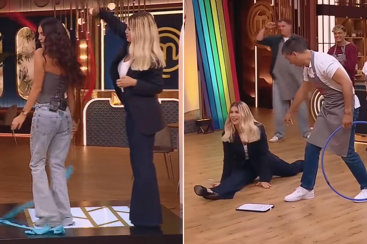 MasterChef Celebrity: de la destreza de Wanda Nara y la inesperada visita de su hermana Zaira al palito de Maxi López para la China Suárez