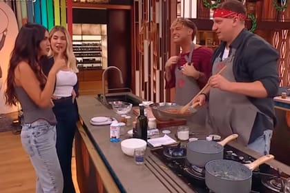 MasterChef Celebrity: de la destreza de Wanda Nara y la inesperada visita de su hermana Zaira al palito de Maxi López para la China Suárez